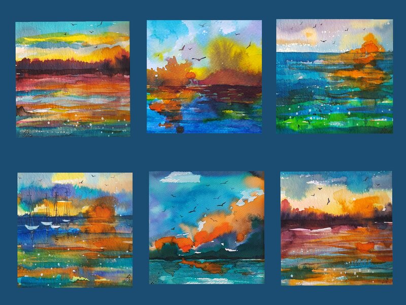 Tablouri picturi peisaje marine