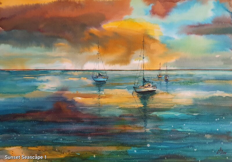 Tablouri picturi peisaje marine